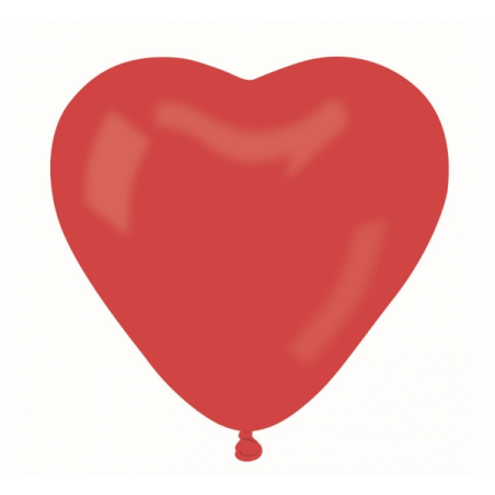 Õhupall punane süda (25cm)