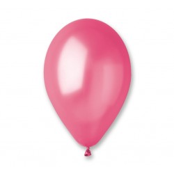 Dark pink metallic balloon...
