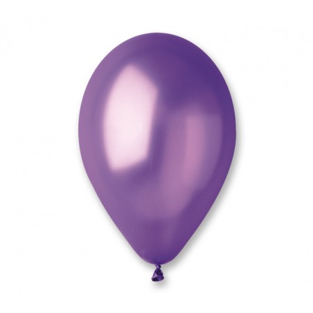 Purple metallic balloon - 30cm