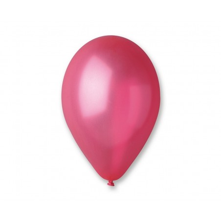 Red metallic balloon - 30cm