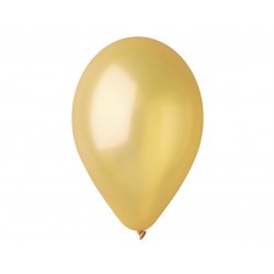 Golden metallic balloon - 30cm