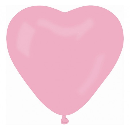 Õhupall roosa süda (25cm)