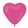 Balloon dark pink heart (25cm)