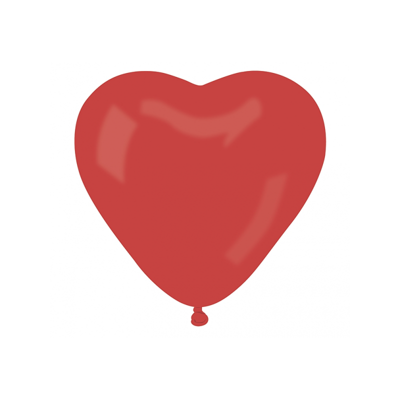 Õhupall punane süda (44cm)