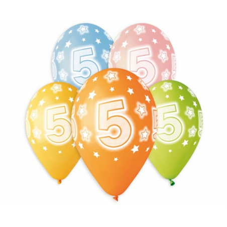 Number 5 - 13"/33cm (5tk)