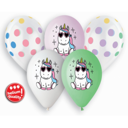 Unicorn balloons - 33cm(5)