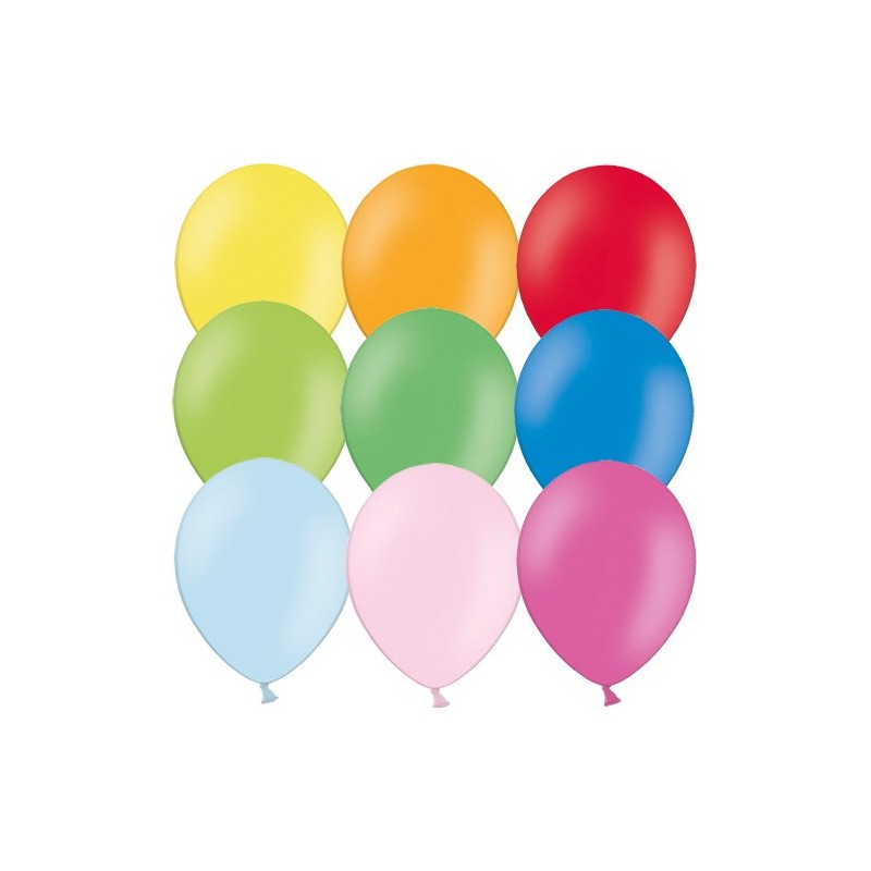 Värvilised õhupallid 12"/30cm (100)