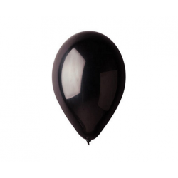 Black metallic balloon - 30cm