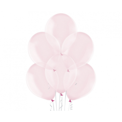 Transparent pink balloon - 30cm