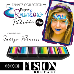"Pretty Rainbow" värvikomplekt - Leanne's Collection