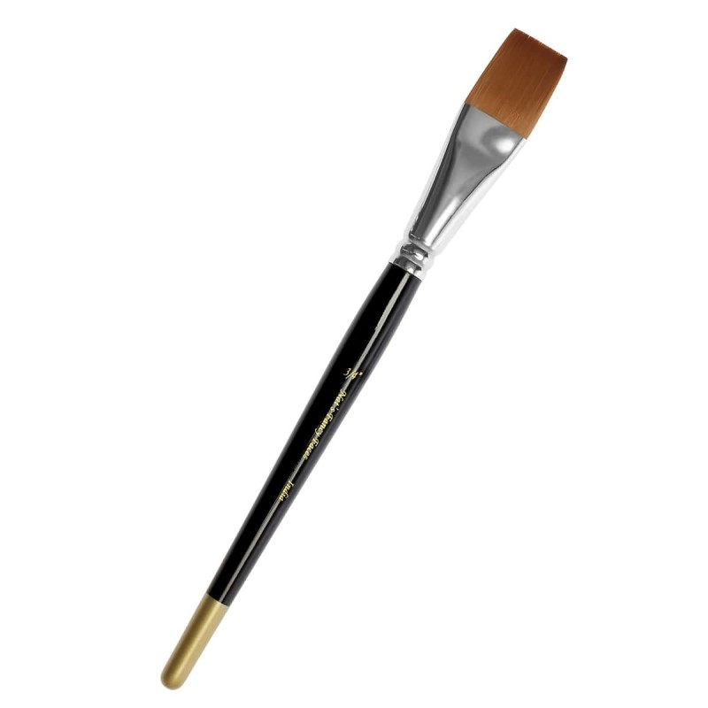 Nat's Gold Edition | Brush 3/4 inch flat stroke