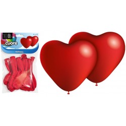 Punased südamed, 25cm (10)