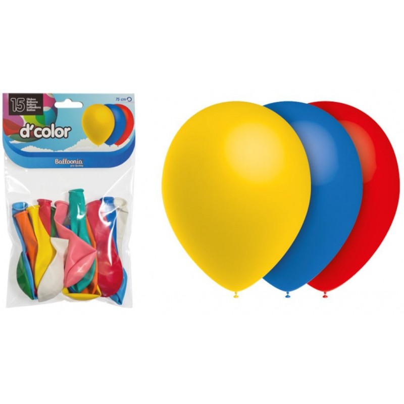 Värvilised õhupallid  25cm (15)