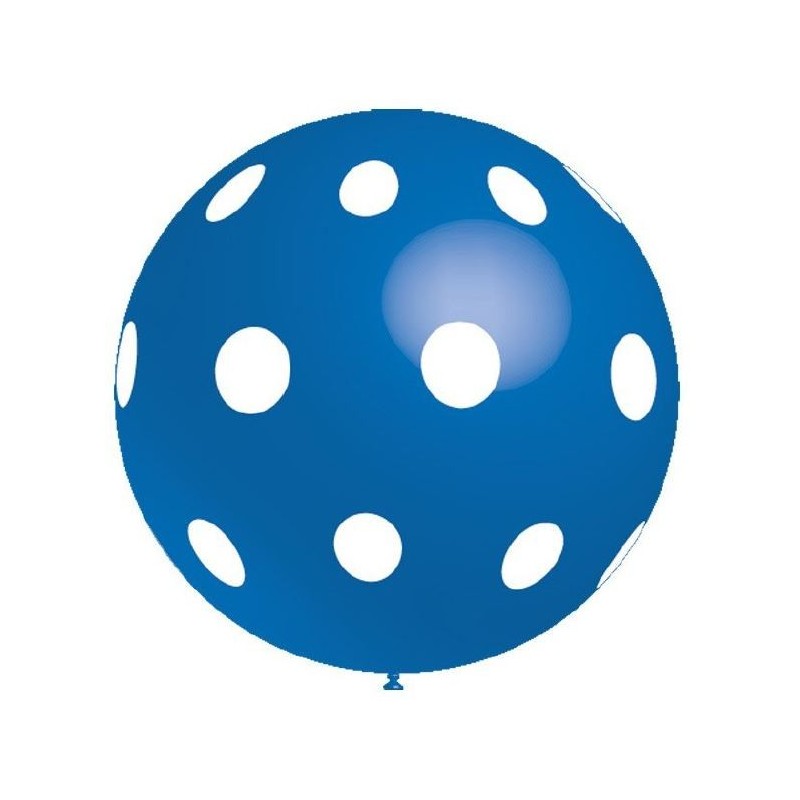 Õhupall XL , sinine valgete täppidega, 91 cm (1) Õhupall XL , sinine valgete täppidega, 91 cm (1)