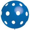 Õhupall XL , sinine valgete täppidega, 91 cm (1)